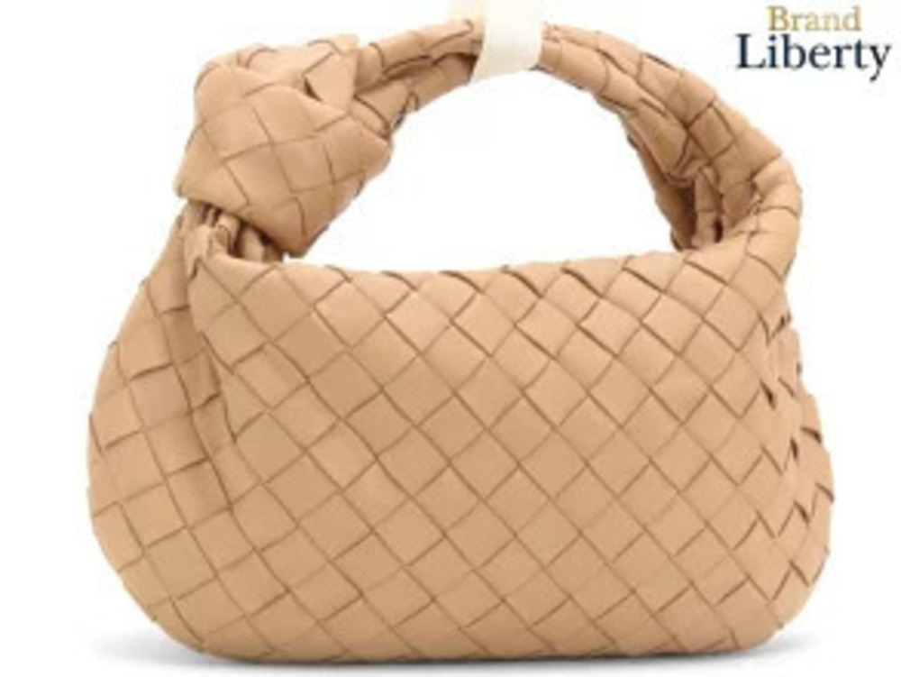 Bottega Veneta Intrecciato Jodie Nappa Hobo Bag Hobo Handbag Beige Lambskin